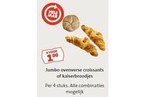 jumbo ovenverse croissants of kaiserbroodjes