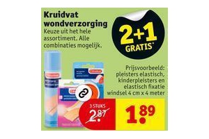 kruidvat wondverzorging