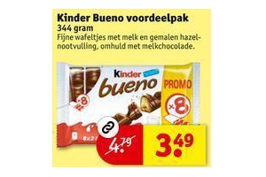 kinder bueno voordeelpak