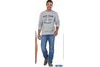 heren sweater met tekst