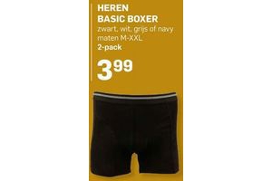 heren basic boxer