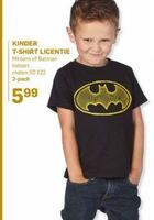 kinder t shirt licentie