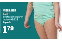 meisjes slip