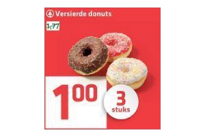 versierde donuts