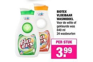 biotex vloeibaar wasmiddel