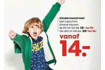 kindersweatvest