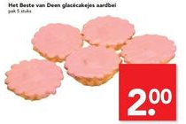 het beste van deen glacecakejes aardbei