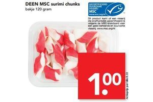 deen msc surimi chunks