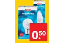deen kogel of kaarslamp
