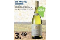 2015 pays d oc sauvignon