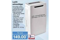 luchtontvochtiger