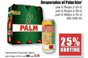 desperados of palm bier