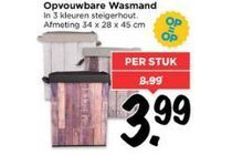 opvouwbare wasmand