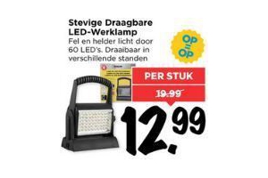 stevige draagbare led werklamp