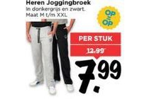 heren joggingbroek voor eur7 99