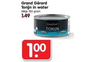 grand gerard tonijn in water