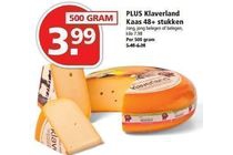 plus klaverland kaas 48 stukken