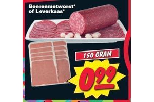 boerenleverworst of leverkaas