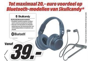 skullcandy bluetooth modellen