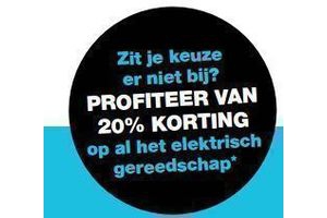 al het elektrisch gereedschap