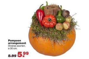 pompoen arrangement