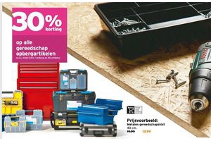 alle gereedschap opbergartikelen