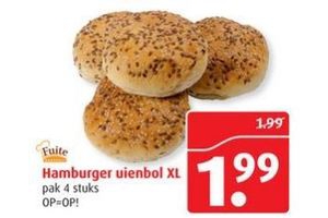 hamburger uienbol xl