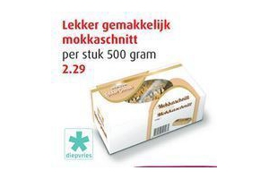 lekker gemakkelijk mokkaschnitt