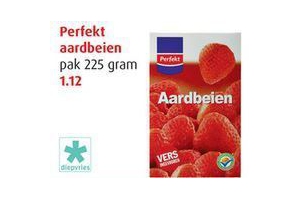 perfekt aardbeien