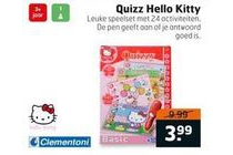 quizz hello kitty