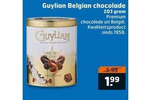 guylian belgian chocolade