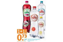 spa fruit en bruisend mineraalwater