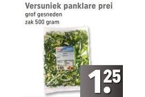 versuniek panklare prei