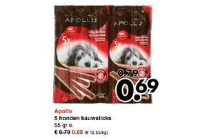 apollo honden kauwsticks