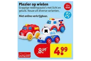 plezier op wielen