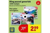 king puzzel generiek