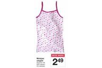 meisjes singlet