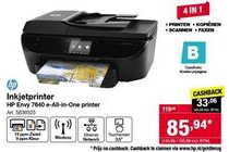 hp envy 7640 e all in one printer