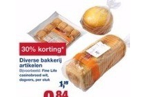diverse bakkerij artikelen