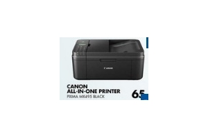 canon all in one printer pixma mx495 black