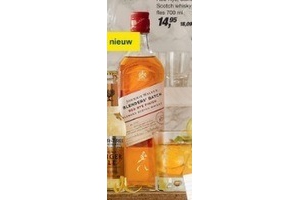 johnnie walker red rye