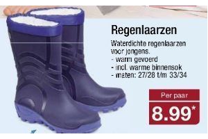 regenlaarzen met reflector