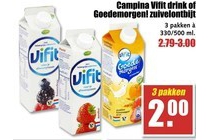 campina vifit drink of goedemorgen zuivel