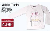 meisjes t shirt