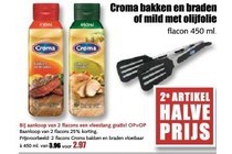 croma bakken en braden of mild met olijfolie