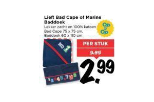 lief bad cape of marine baddoek