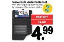 universele automattenset