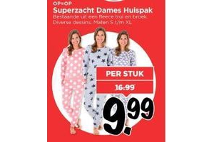 superzacht dames huispak