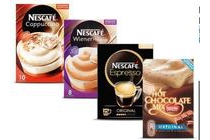 nescafe koffiespecialiteiten