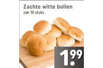 zachte witte bollen